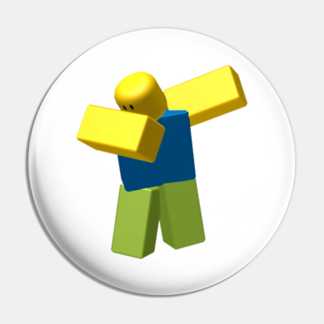 Dabbing Roblox Noob Dab Roblox Pin Teepublic - dabbing roblox noob dab roblox pin teepublic