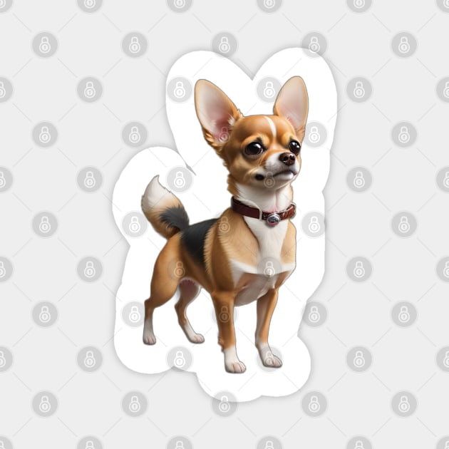 Chihuahua Dog Magnet by Moulezitouna