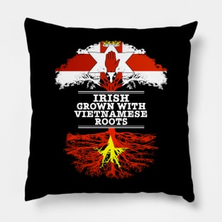 Northern Irish Grown With Vietnamese Roots - Gift for Vietnamese With Roots From Vietnam Pillow