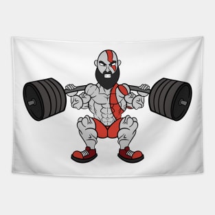 God of Workout Tapestry