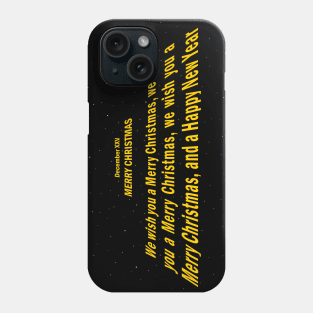 Xmas Wars Opening Crawl Phone Case