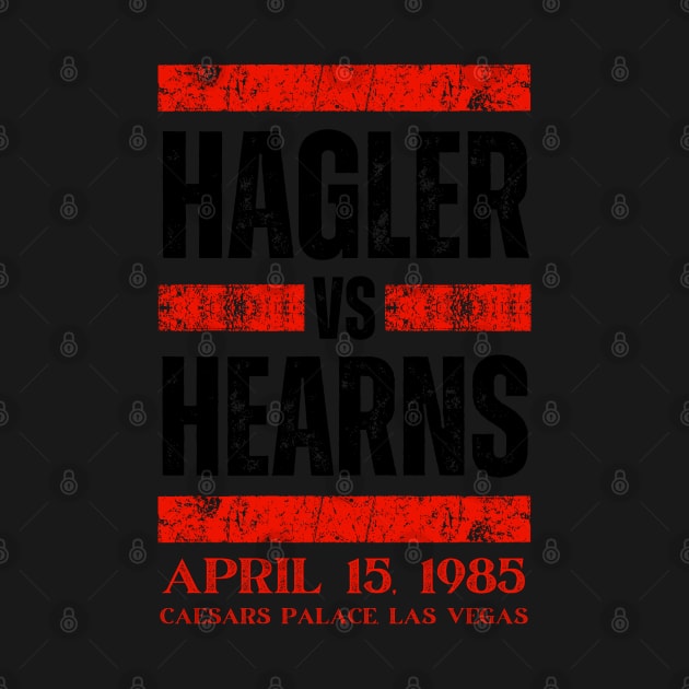 Hagler Vs Hearns Vintage by FullOnNostalgia