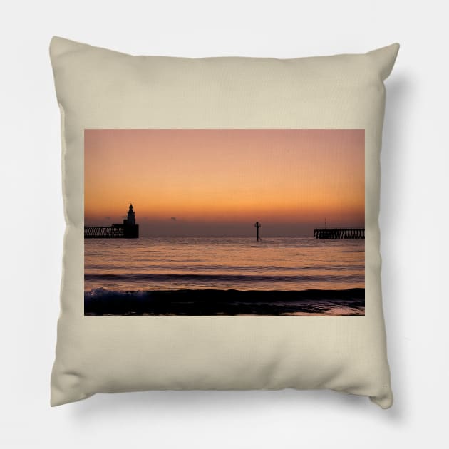 New Year's Day Sunrise Pillow by Violaman