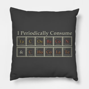 I Eat Periodically Pillow