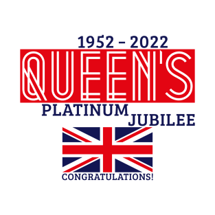 Queen’s Platinum Jubilee 2022 (V3 / 2C) T-Shirt