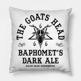 Satanic Occult Baphomet Pillow