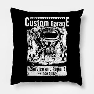 Custom Garage Pillow