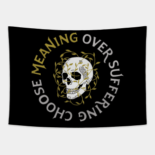 Meaning Over Suffering Tapestry