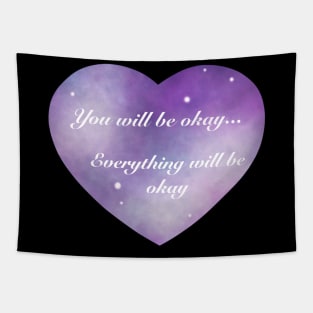 You Will Be Okay Song Helluva Boss Octavia and Stolas Astrology Positive Quotes Tapestry