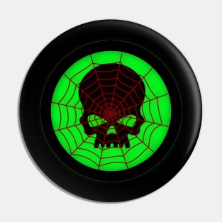 Webbed Skull Pin