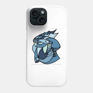 abstract cubism Phone Case