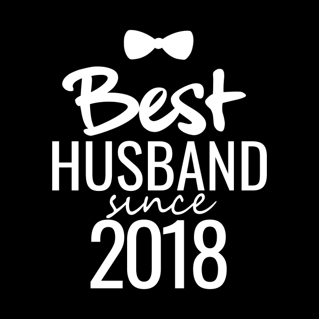 'Best Husband Since 2018' Sweet Wedding Anniversary Gift by ourwackyhome