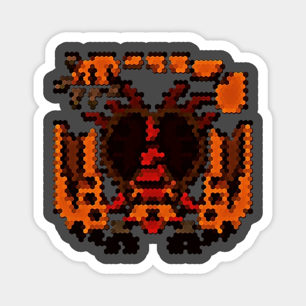 Monoblos icon of mhfu Magnet by ZerkanYolo