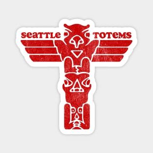 Defunct Seattle Totems Hockey 1958 Magnet