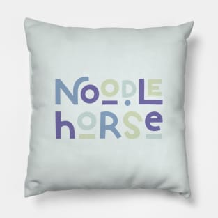 noodle horse Pillow