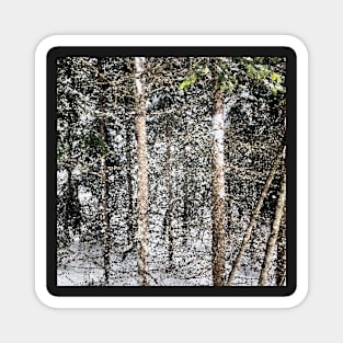 Forest Snow Mosaic Magnet