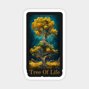 Tree of Life Painting Magnet