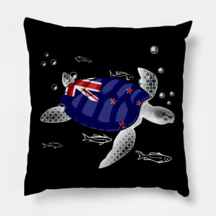 New Zealand Turtle Pillow