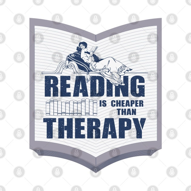 Reading is cheaper than therapy by FunawayHit