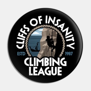 Cliffs of Insanity Climbing League Pin