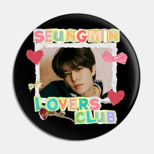 Seungmin Lovers Club SKZ Scrapbook Pin