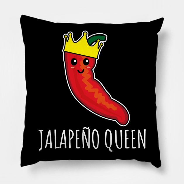 Jalapeno Queen Pillow by LunaMay