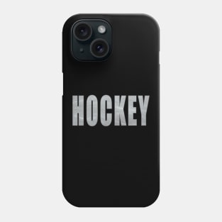 Hockey Ice Silhouette Phone Case