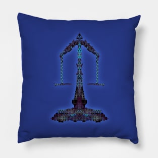 Libra 5c Denim Pillow