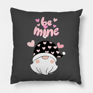 Be Mine Valentines Day Gnome Pillow