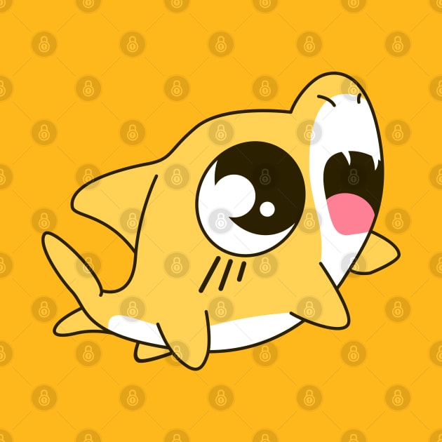 Yellow Baby Shark by JonWKhoo