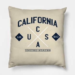 California State Hipster Pillow