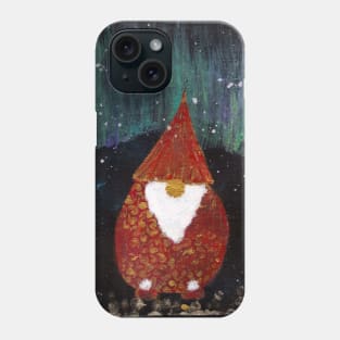 Yule scandinavian nordic gnome nisse Phone Case