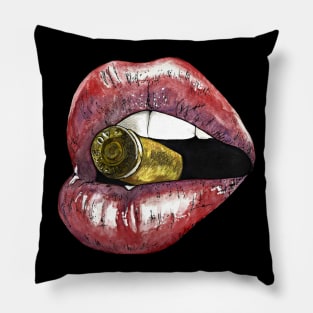 Bite the Bullet Pillow