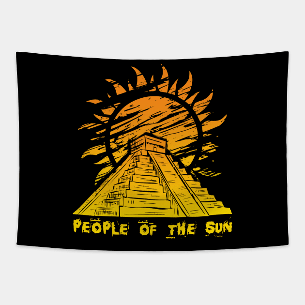 People of the Sun Tapestry by Insomnia_Project