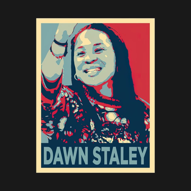 Dawn Staley Women Basketball by eldridgejacqueline