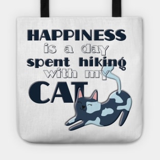 Happiness is a Day Spent Hiking with my Cat Tote