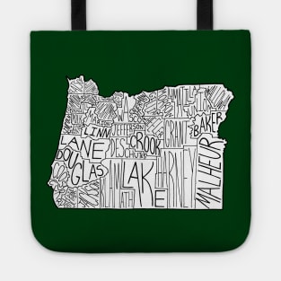 Oregon Map Tote