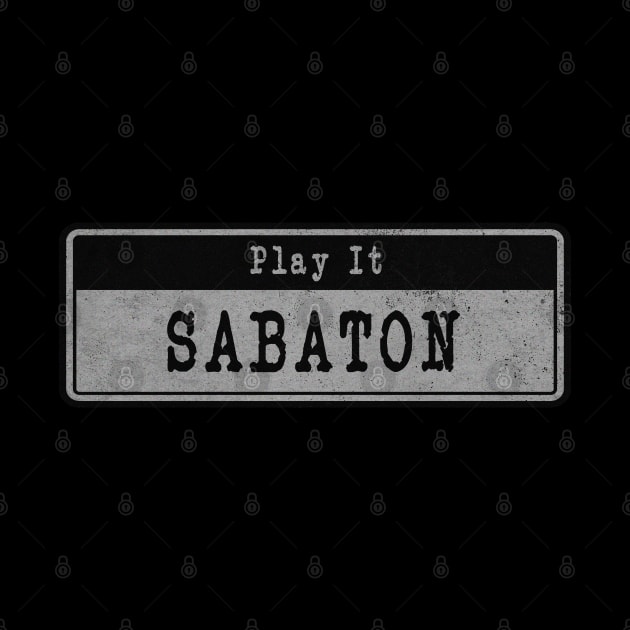 Sabaton // Vintage Fanart by j.adevelyn