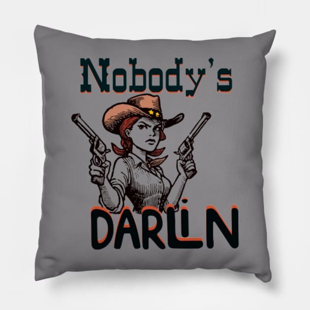 Nobodys darling Pillow by Hadderstyle