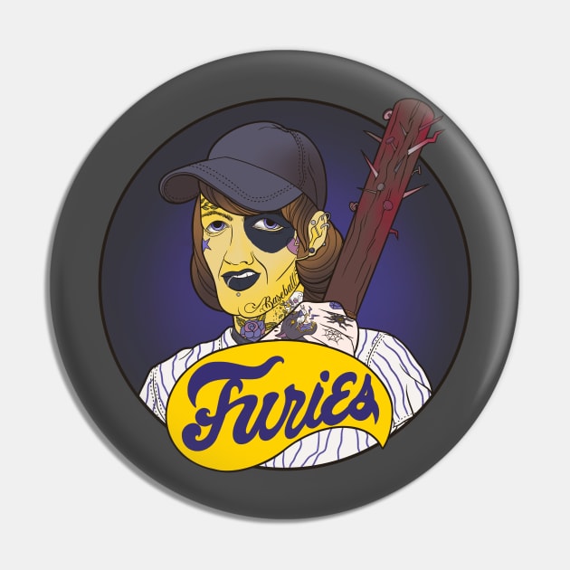 Baseball Furies Pin by Maxx Slow