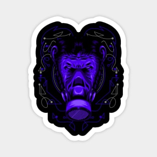 monkey king mask Magnet