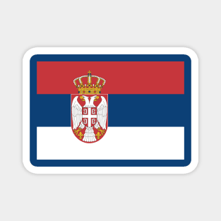 Flag of Serbia Magnet