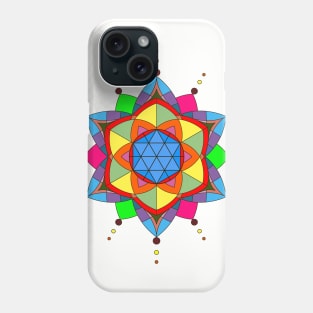 Sacred Geometry Mandala Art Phone Case