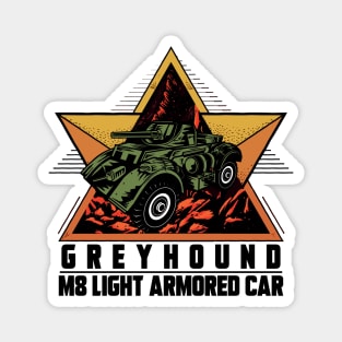 M8 ARMORED CAR GREYHOUND Magnet