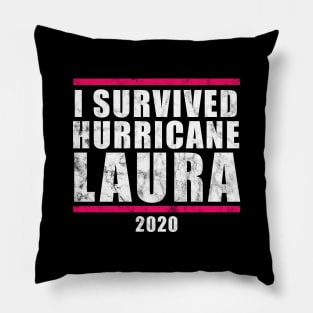 I Survived Hurricane Laura 2020 Pillow