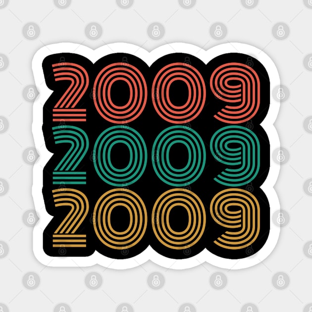 2009: Vintage 2009 Magnet by ahmad211