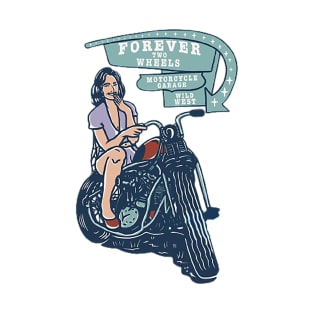 girl and motorcycle T-Shirt