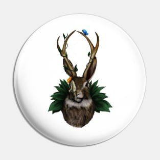 Jackalope Pin