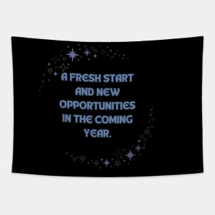 A fresh start and new opportunities in the coming year Tapestry