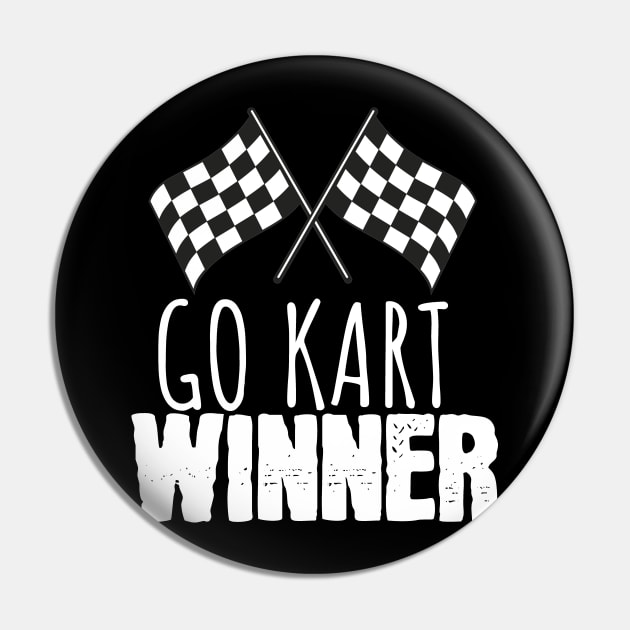 Go kart Winner Pin by maxcode